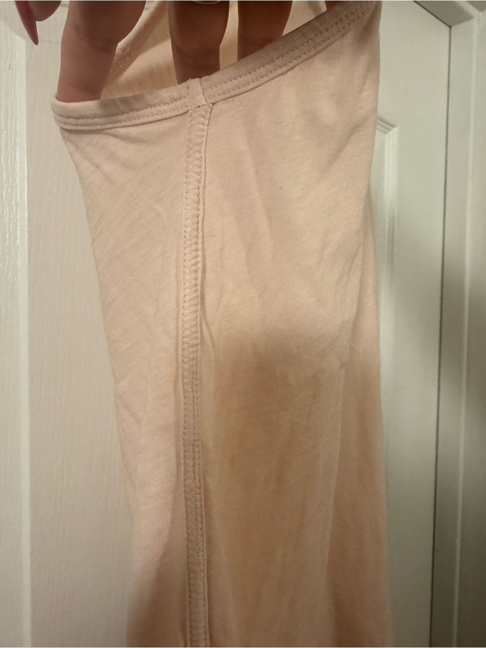 Athleta Pale Blush Pink Scoop Neck Tank - Picture 6 of 9
